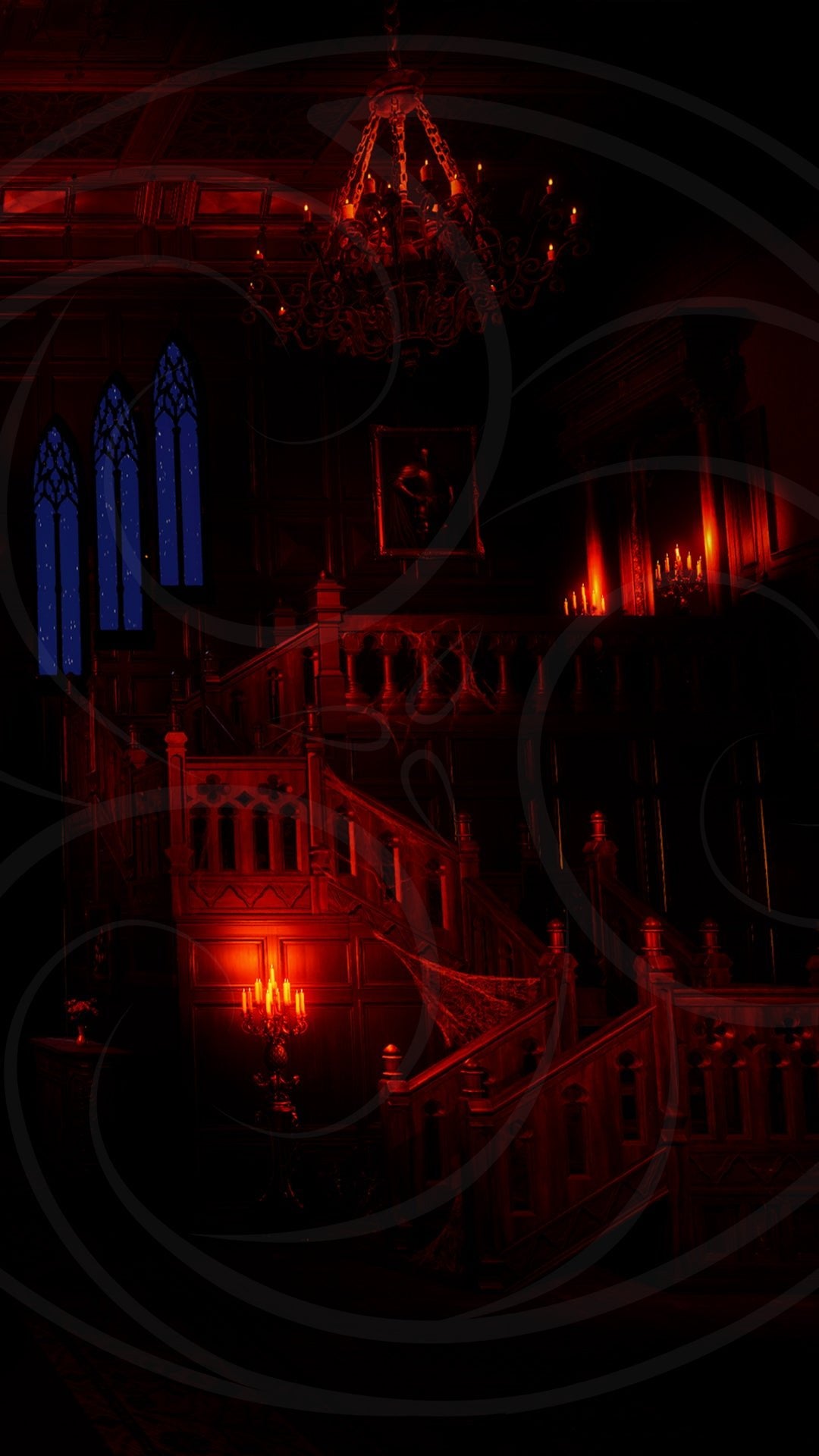 A Very Gothic Haunting: The Mansion Backgrounds