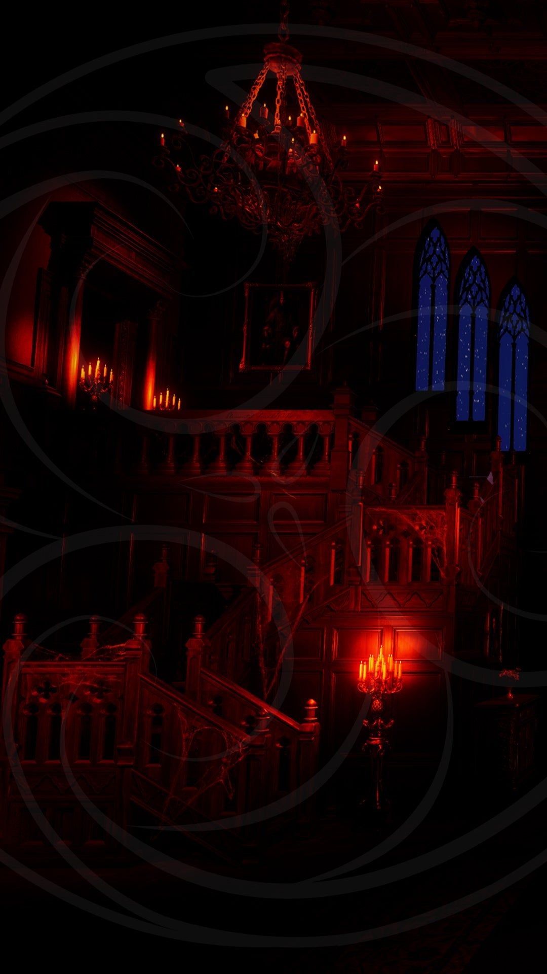 A Very Gothic Haunting: The Mansion Backgrounds