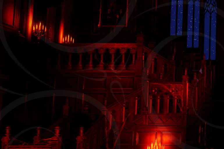 A Very Gothic Haunting: The Mansion Backgrounds