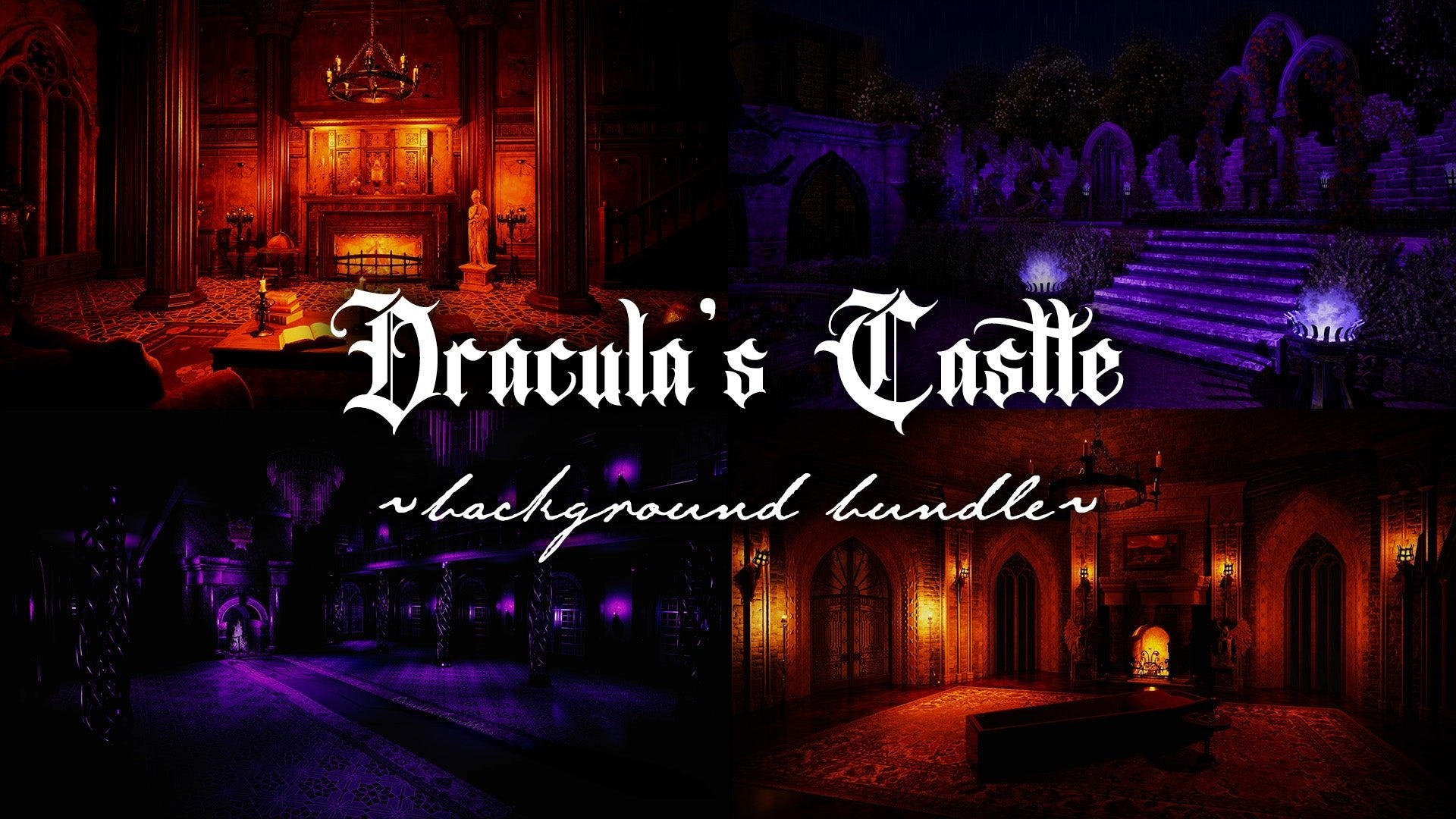 Dracula Backgrounds Bundle A