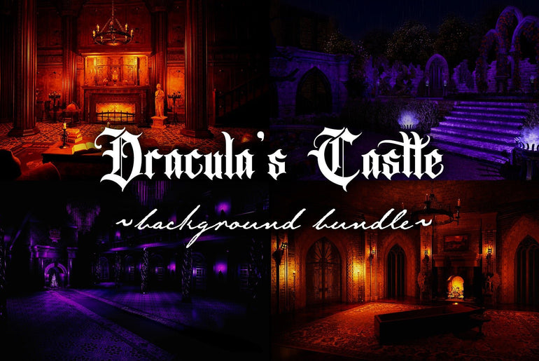 Dracula Backgrounds Bundle A