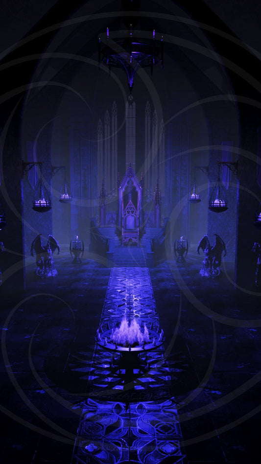 Dracula's Throne Room Background