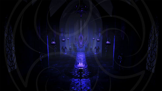 Dracula's Throne Room Background