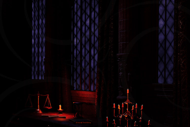 Gothic Study Background