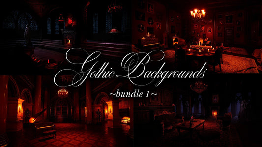 Gothic Backgrounds Bundle 1