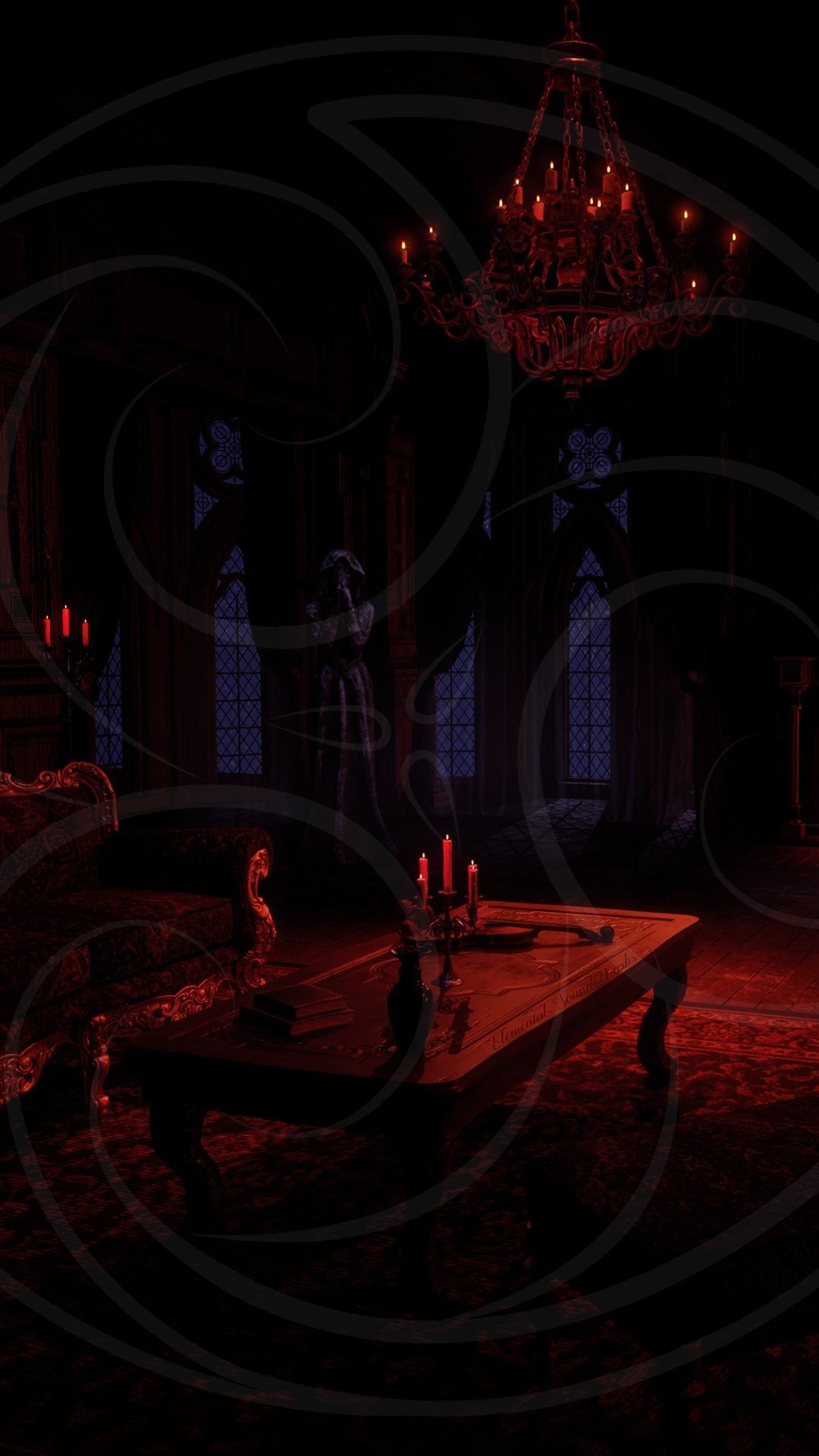 Gothic Parlor Background