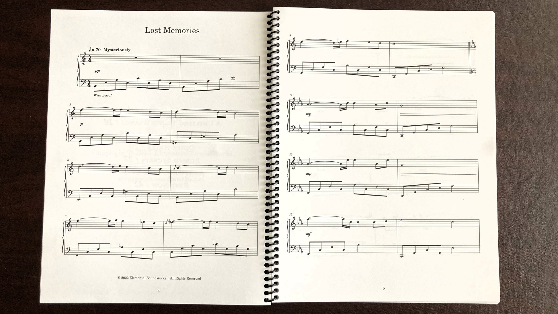 Nocturnes and Mysteries | Sheet Music Book