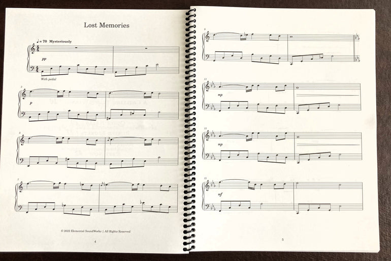 Nocturnes and Mysteries | Sheet Music Book