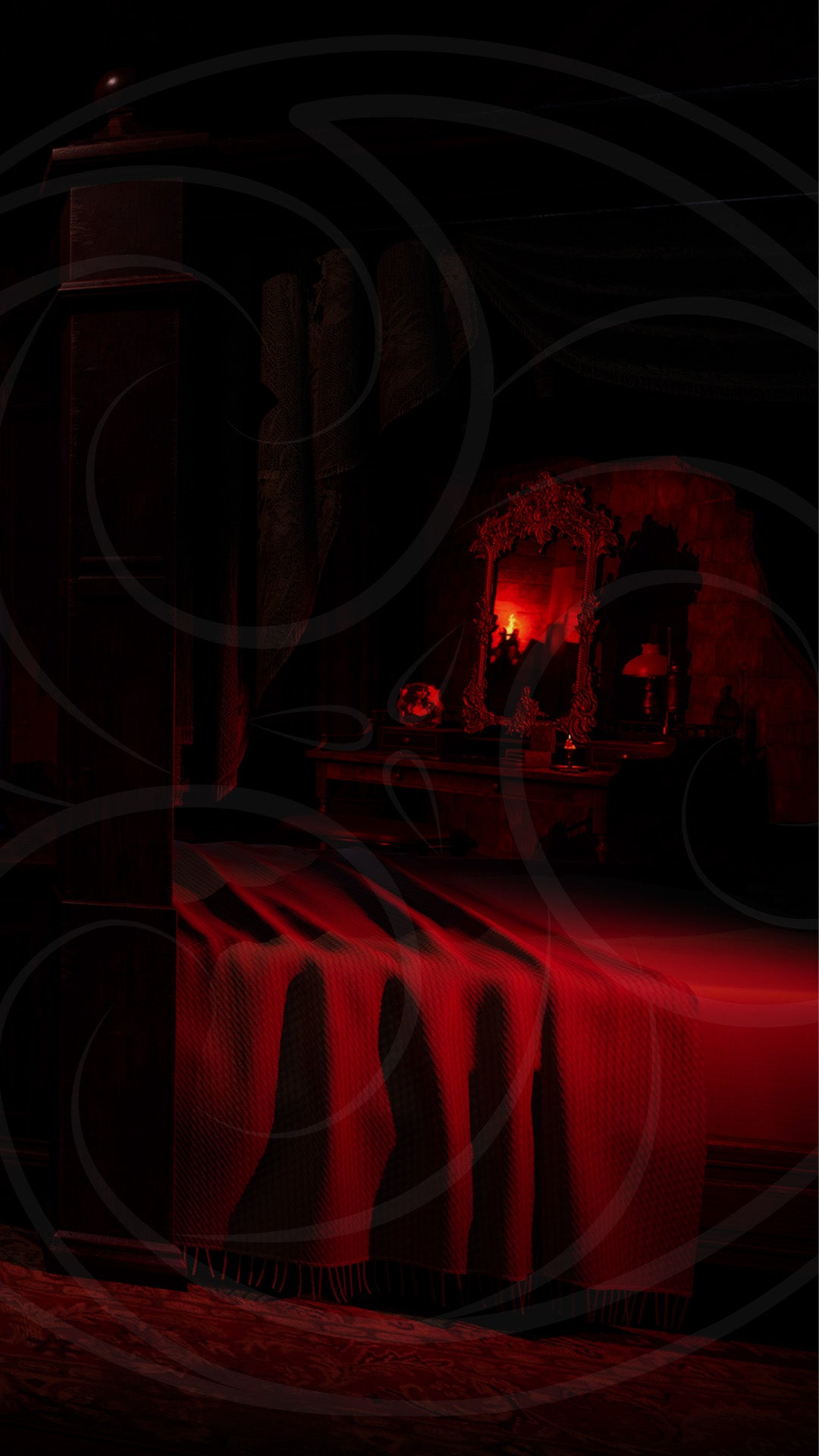 Dracula's Guest Chambers: Jonathan Harker's Room Background