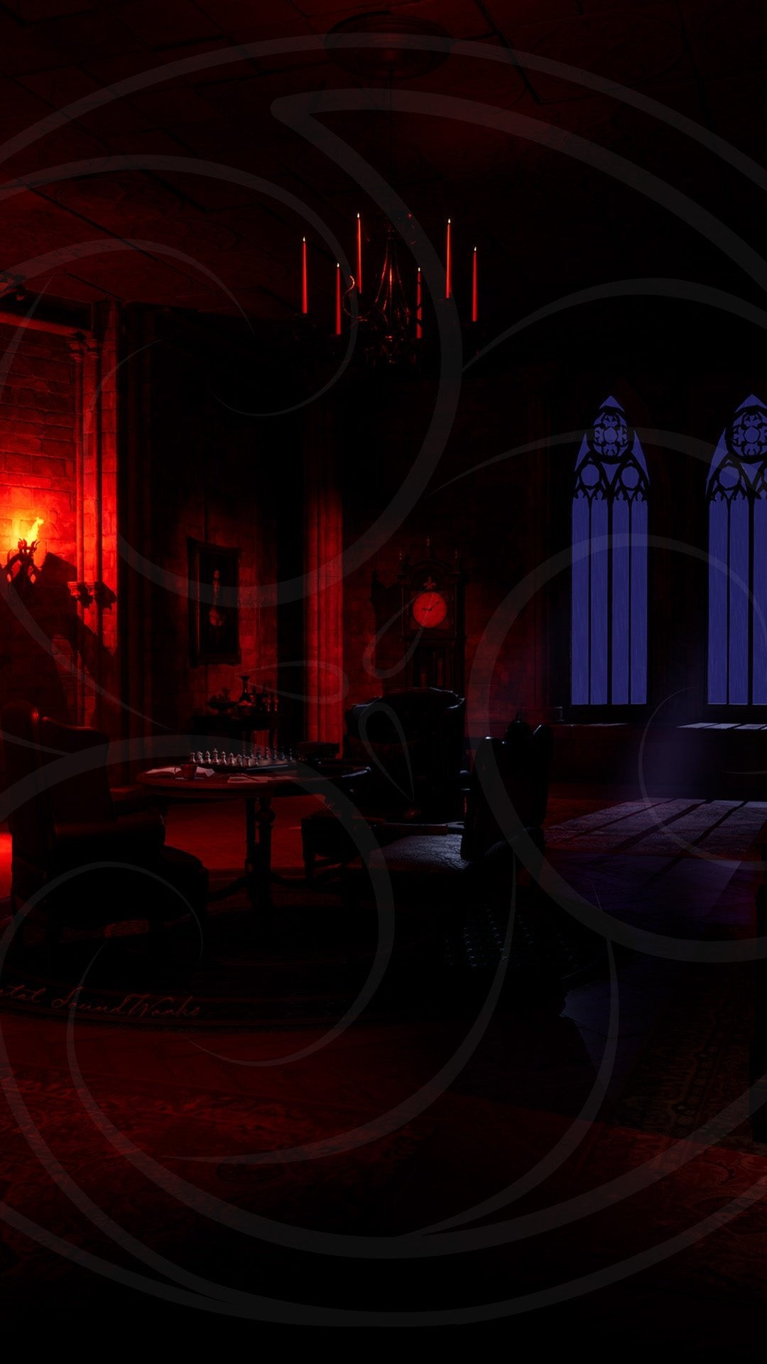 Dracula's Guest Chambers: Jonathan Harker's Room Background