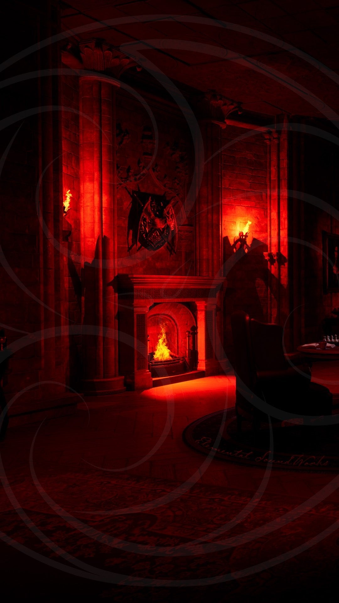 Dracula's Guest Chambers: Jonathan Harker's Room Background