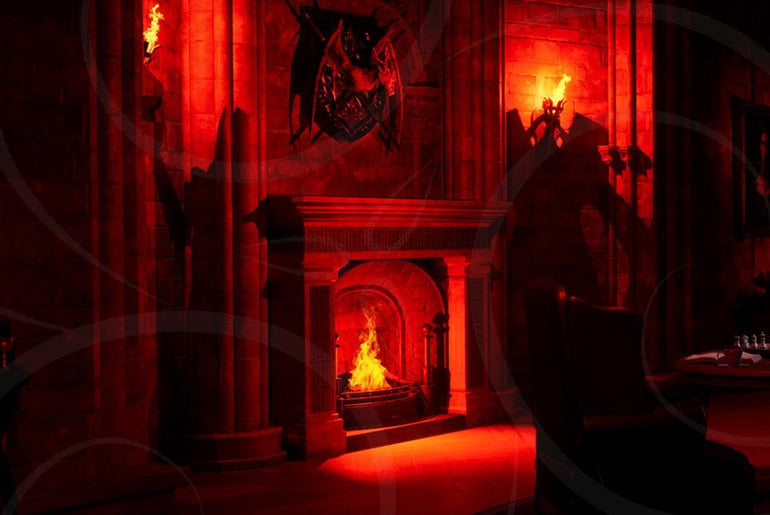 Dracula's Guest Chambers: Jonathan Harker's Room Background