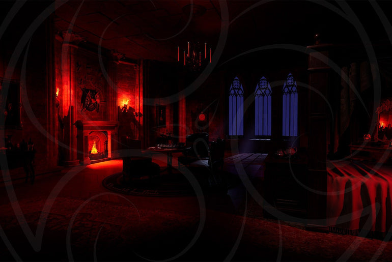 Dracula's Guest Chambers: Jonathan Harker's Room Background