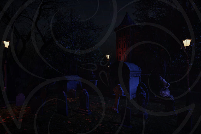 A Very Gothic Haunting: The Mansion Backgrounds