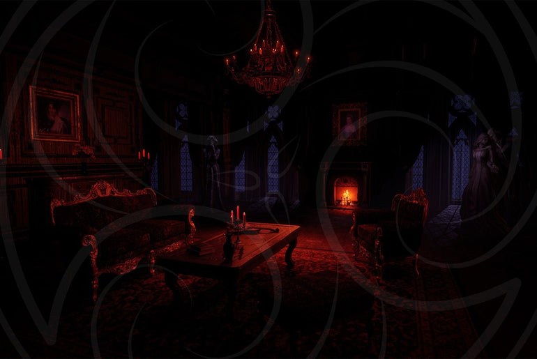 Gothic Parlor Background