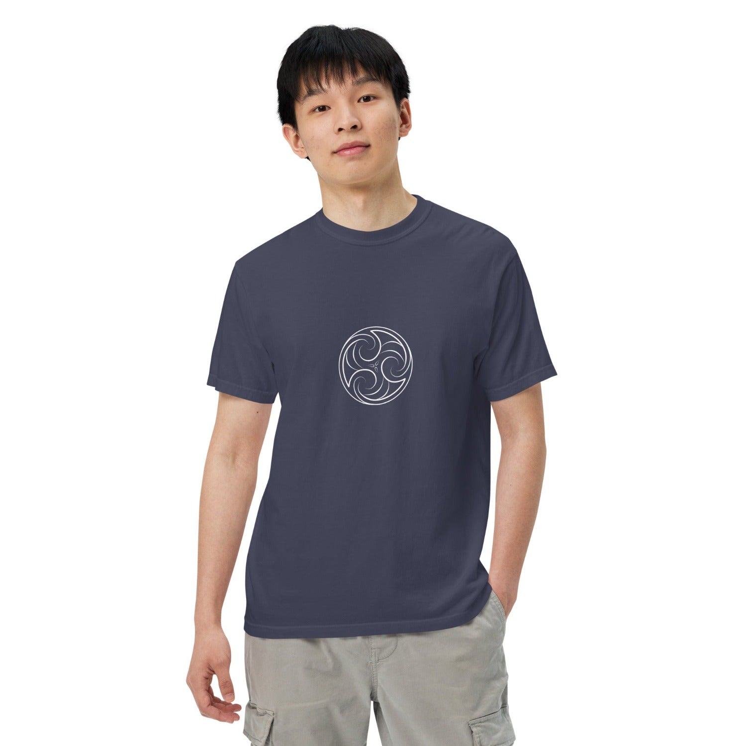 Men’s Short Sleeve T-Shirt | White Elemental Logo