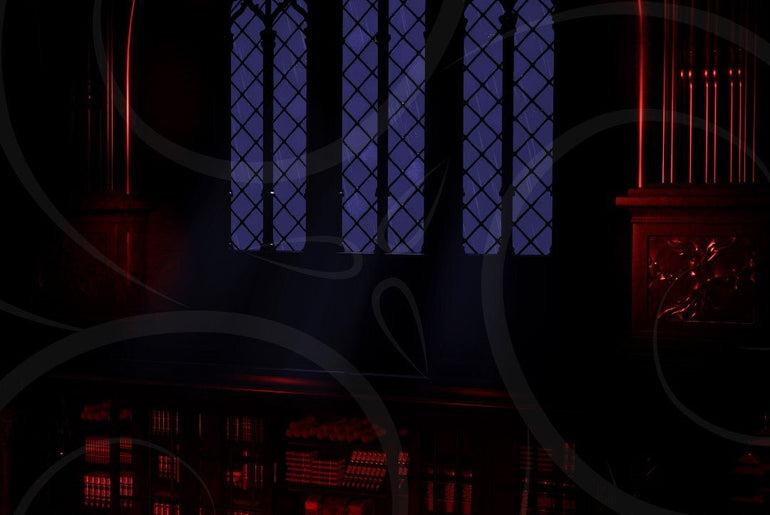 Gothic Library Background