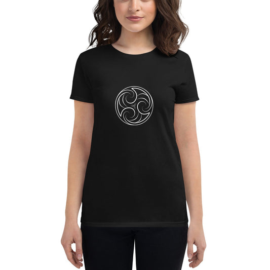 Women's Short Sleeve T-Shirt | White Elemental Logo