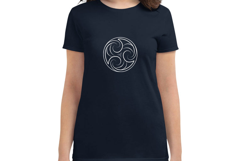 Women's Short Sleeve T-Shirt | White Elemental Logo