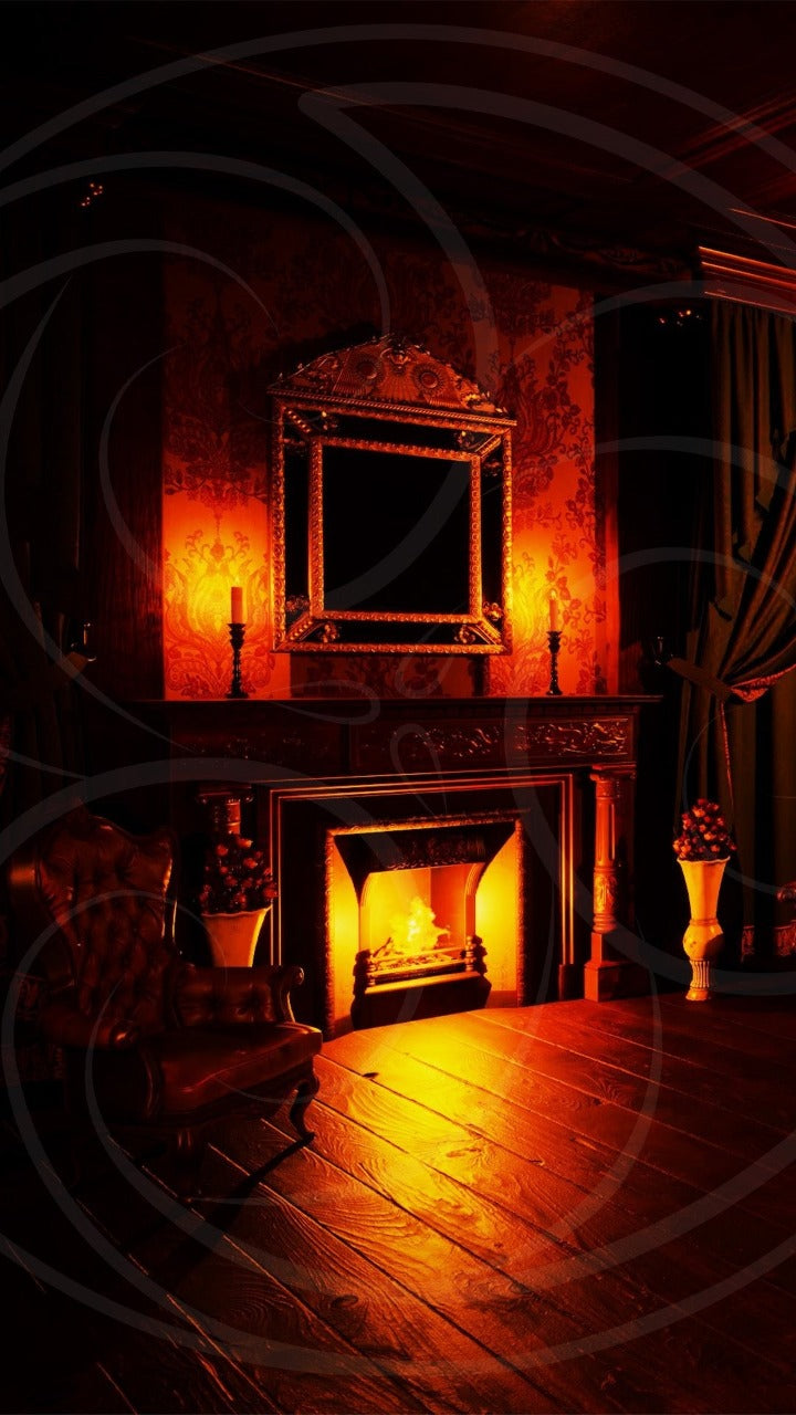 Dark Victorian Mansion: The Bedroom Background