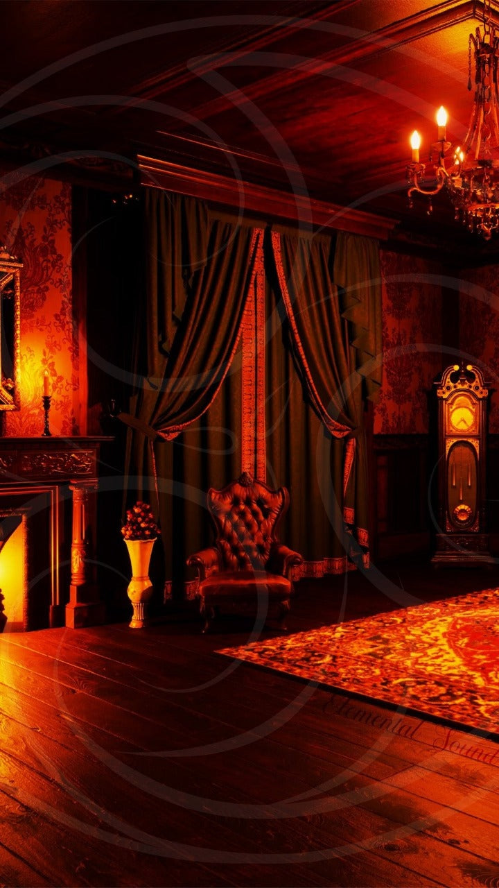 Dark Victorian Mansion: The Bedroom Background