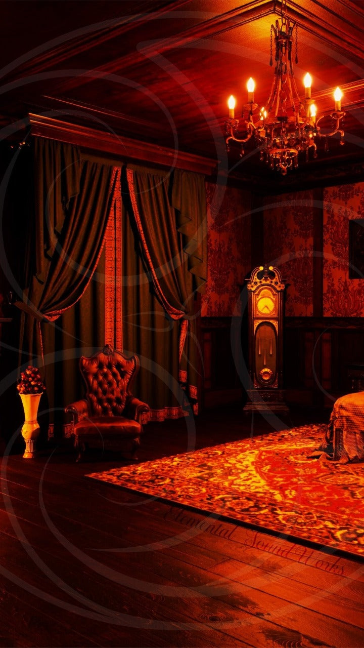 Dark Victorian Mansion: The Bedroom Background