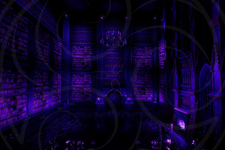 Dracula's Library Backgrounds