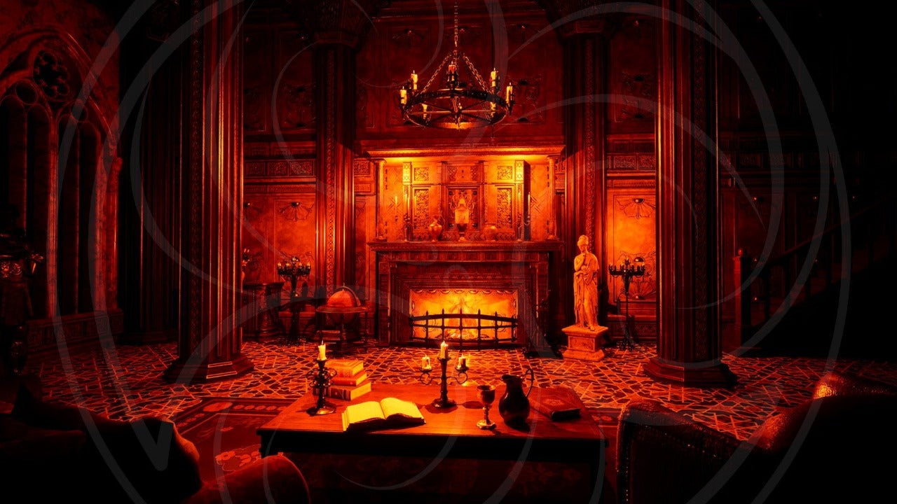 Dracula's Undead Room Background