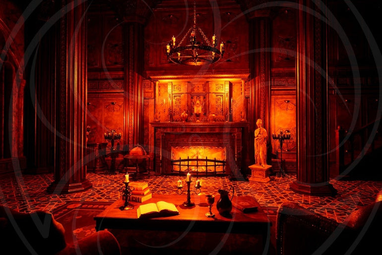 Dracula's Undead Room Background