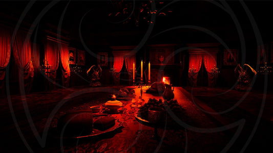 Dracula’s Dining Room Background