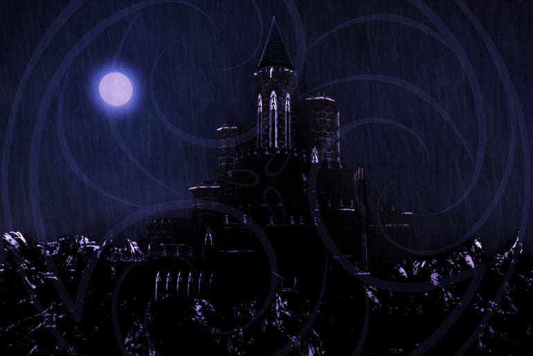 Dracula’s Castle Exterior Background
