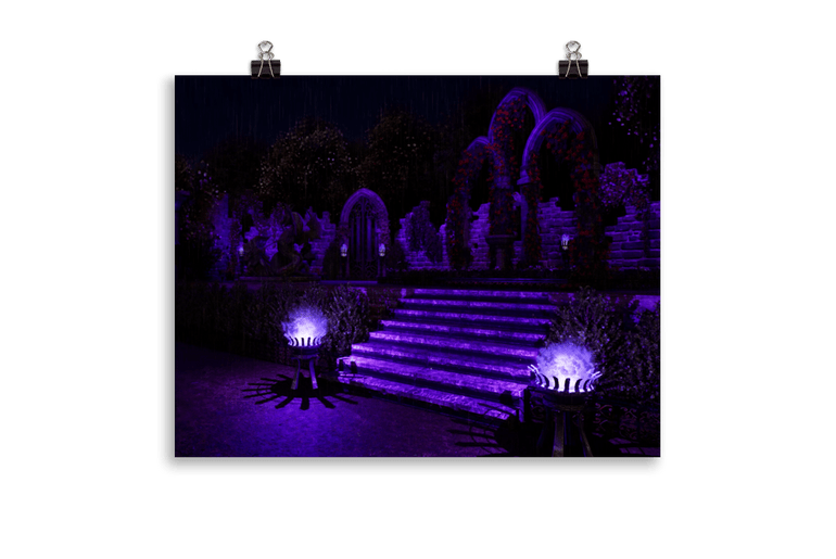 Dracula's Garden Poster