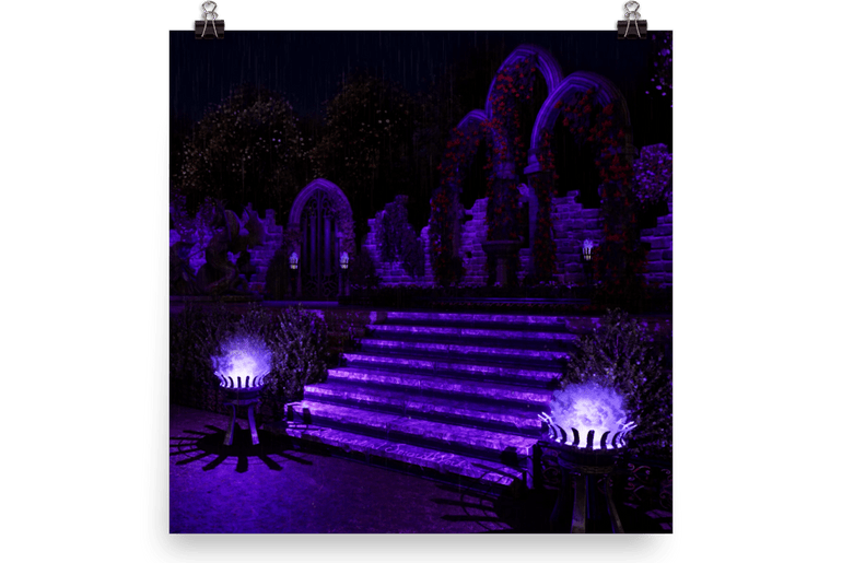 Dracula's Garden Poster