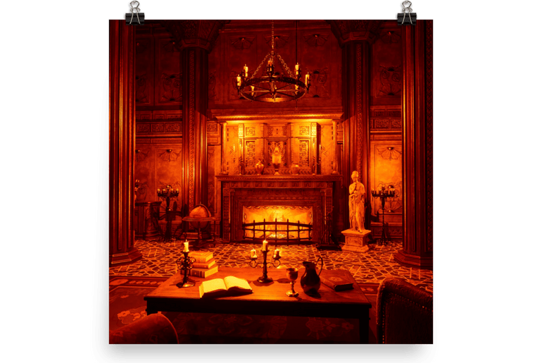 Dracula's Undead Room Poster