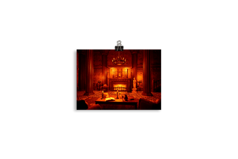 Dracula's Undead Room Poster